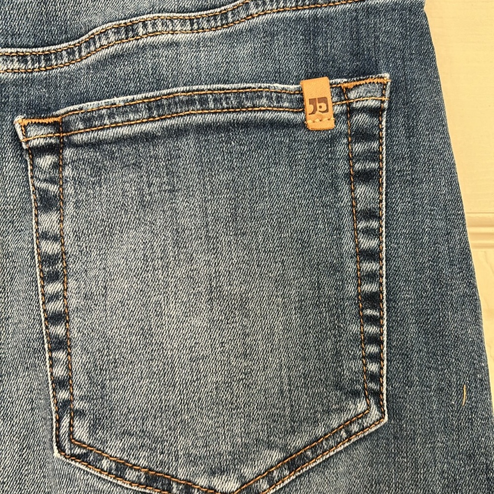 Joes Jeans Denim Mini Skirt With Raw Edge - Picture 4 of 6